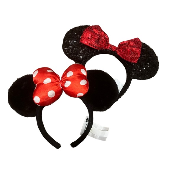 Disney Accessories - Disney Parks Minnie Ear Headband Bundle